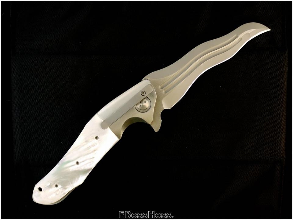 Allen Elishewitz / Liong Mah Design Malaysian Jaguar Linerlock Fipper 